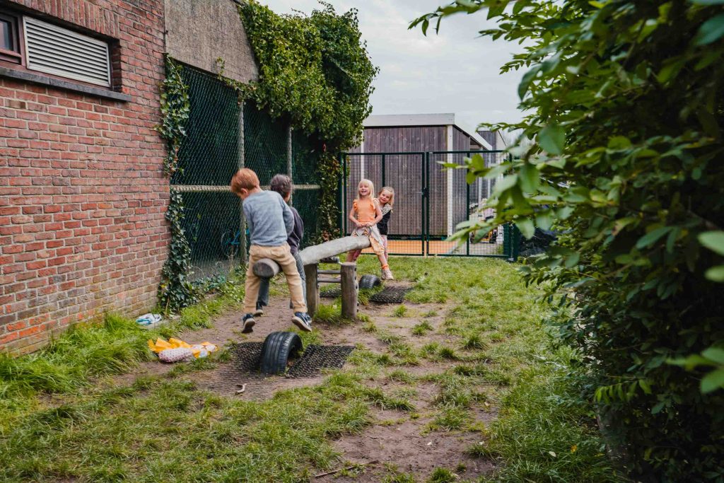 wip wap in de tuin